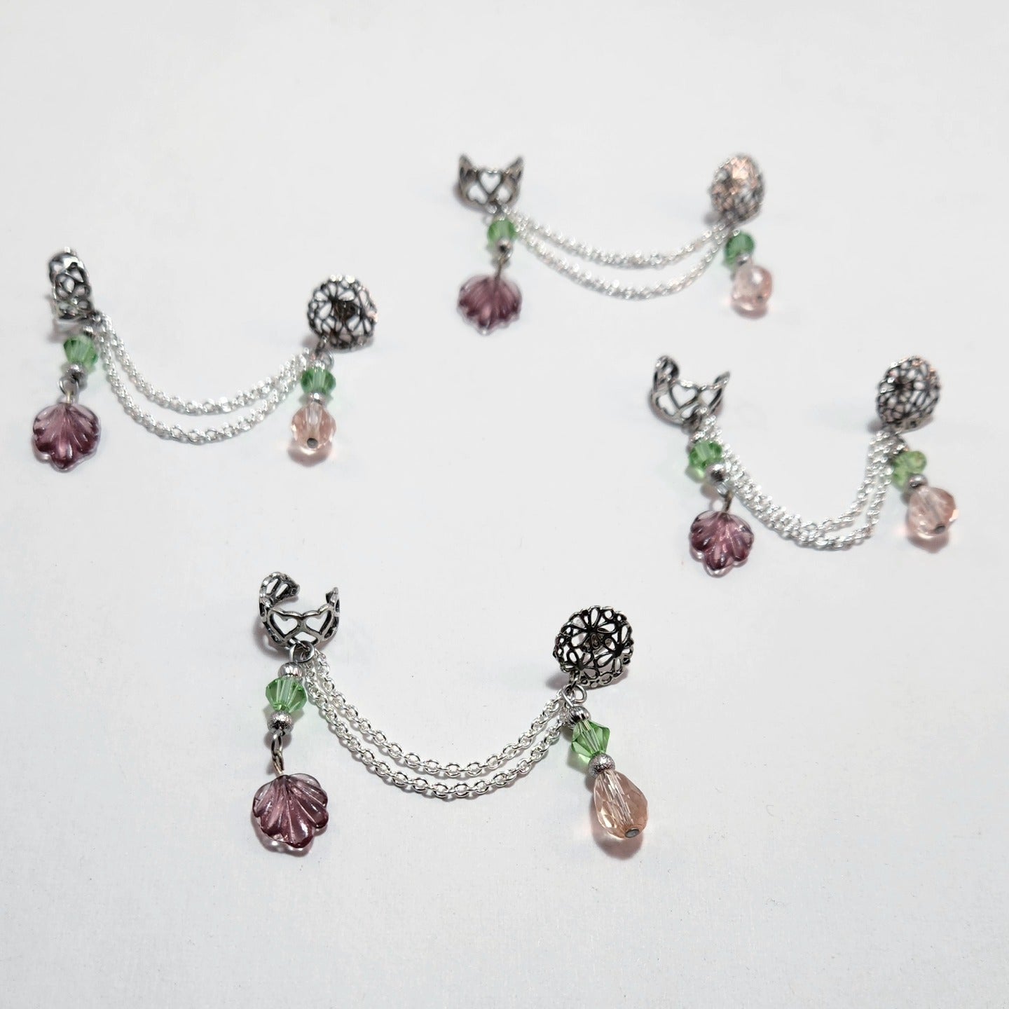 Floral Fairy Chain Ear Cuff