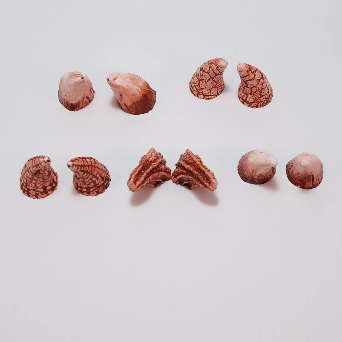 Assorted Aradani Resin Glue-on Horns - Volcano