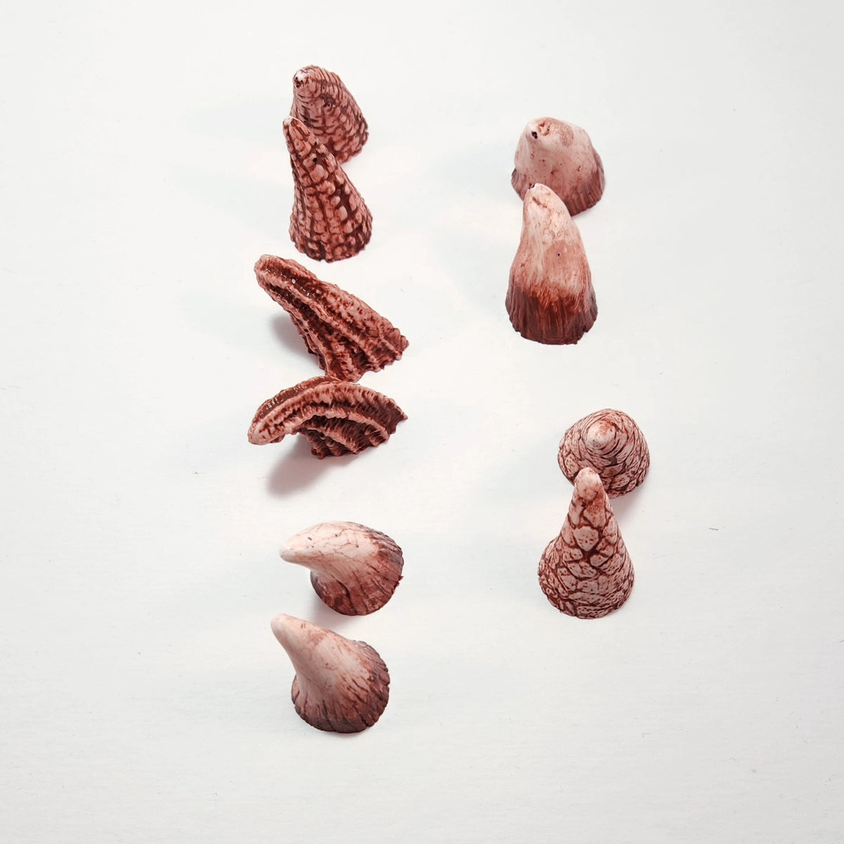 Assorted Aradani Resin Glue-on Horns - Volcano