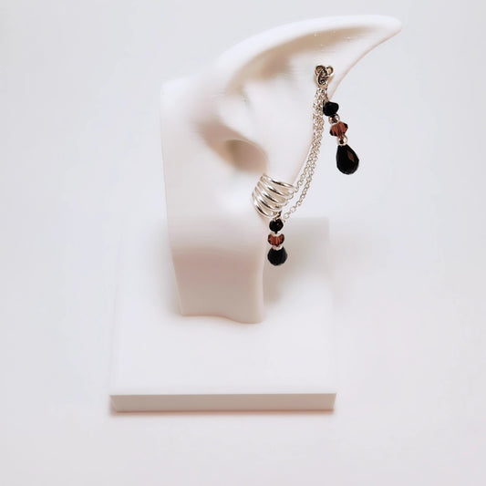 Night Fae Chain Ear Cuff