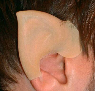 Small Elf Ears Unpainted