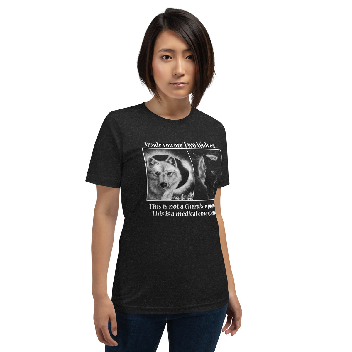 2 Wolves Inside You t-shirt