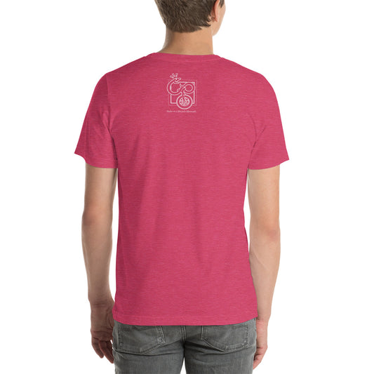 Hot Pink Unicycle t-shirt