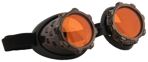 Cybersteam Gold and Orange Goggles