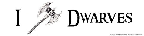 Dwarves Bumper Sticker
