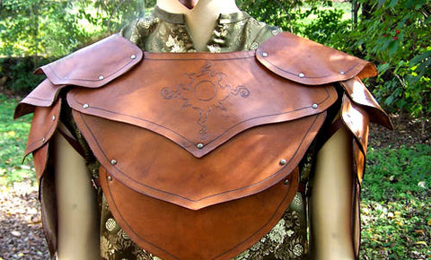 Dark Elf Ranger Leather Breastplate