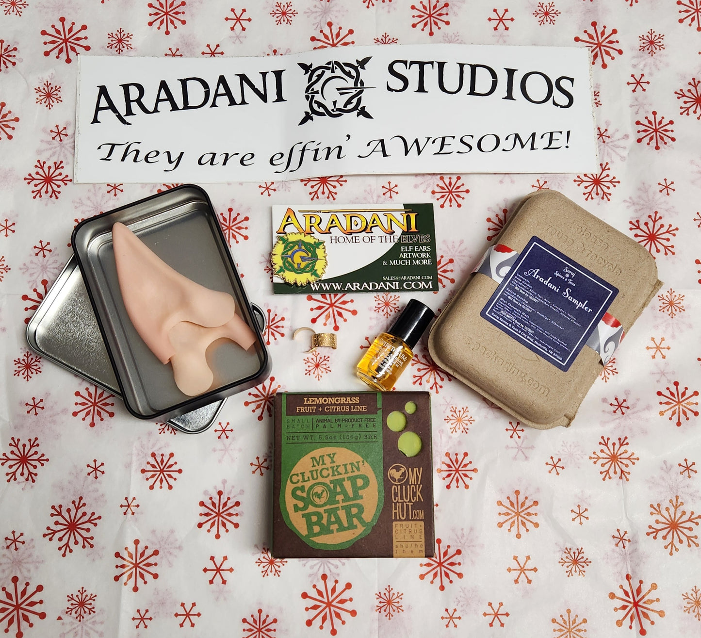 ADD ON Bundle Ear and Color Selection - Festive Holiday Gift Set