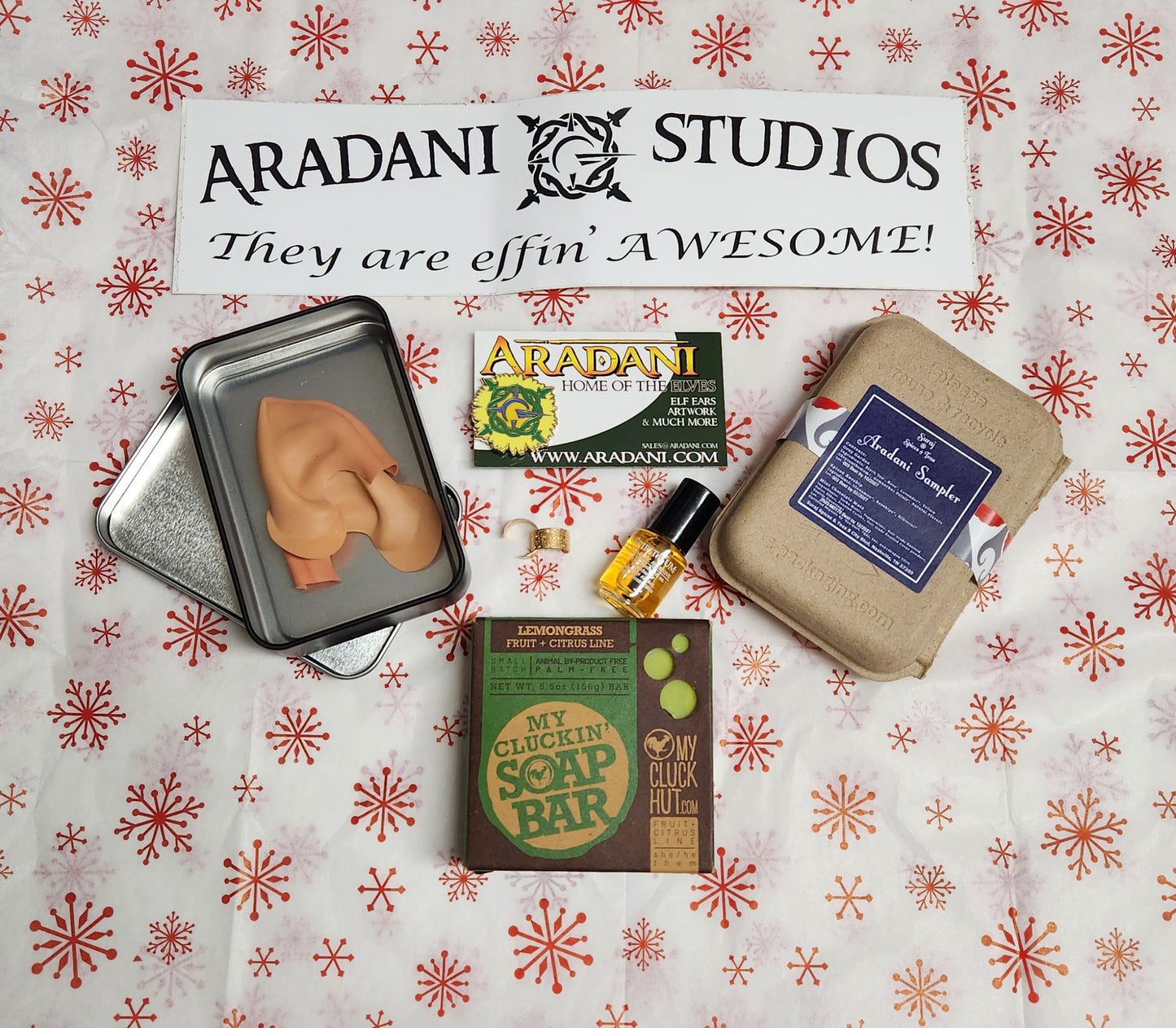 ADD ON Bundle Ear and Color Selection - Festive Holiday Gift Set