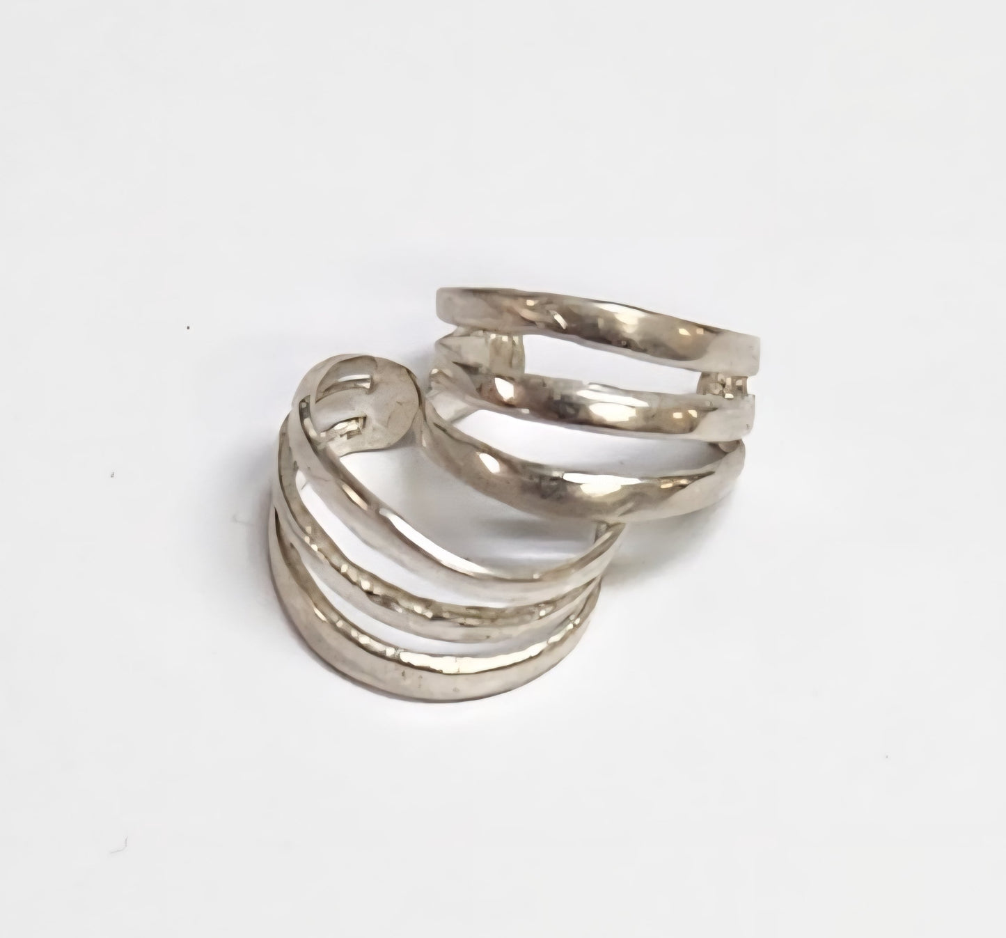Three Ring Ear Cuff - Single Cuff
