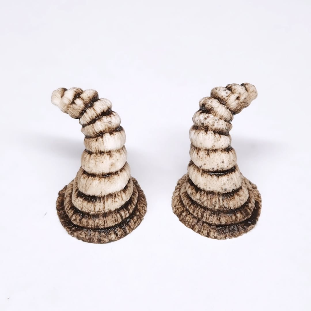 Aradani Resin Glue-on Horns - Woodland Fae