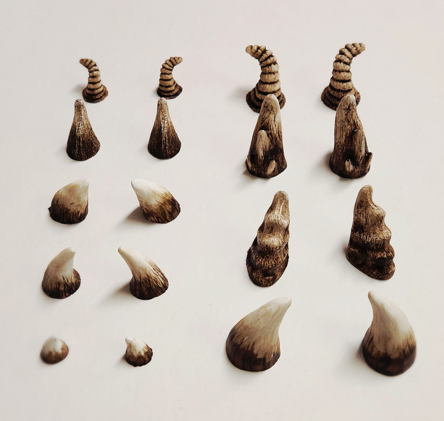 Aradani Resin Glue-on Horns - Dragon