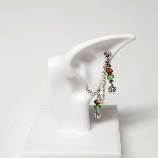 Pumpkin Chain Ear Cuff