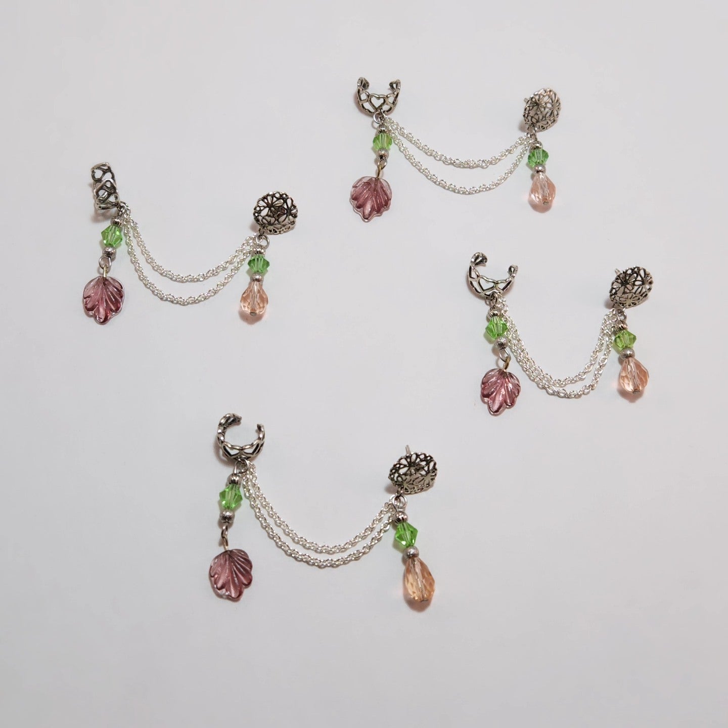 Floral Fairy Chain Ear Cuff