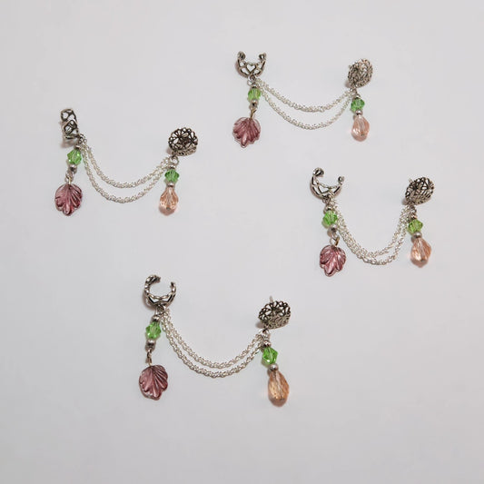 Floral Fairy Chain Ear Cuff