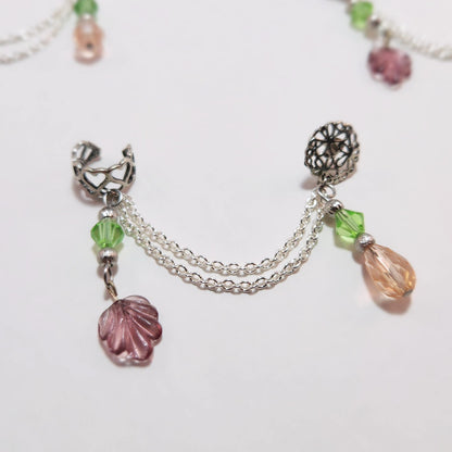 Floral Fairy Chain Ear Cuff