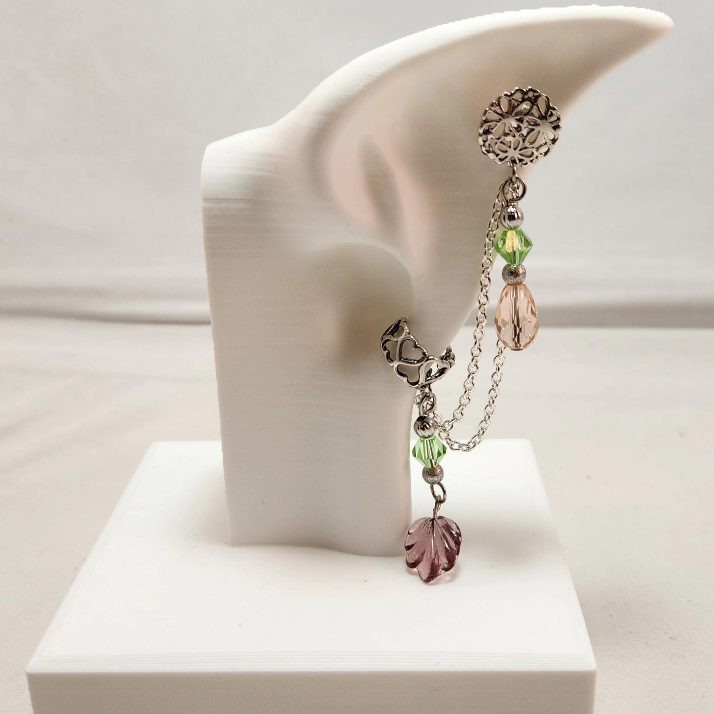 Floral Fairy Chain Ear Cuff
