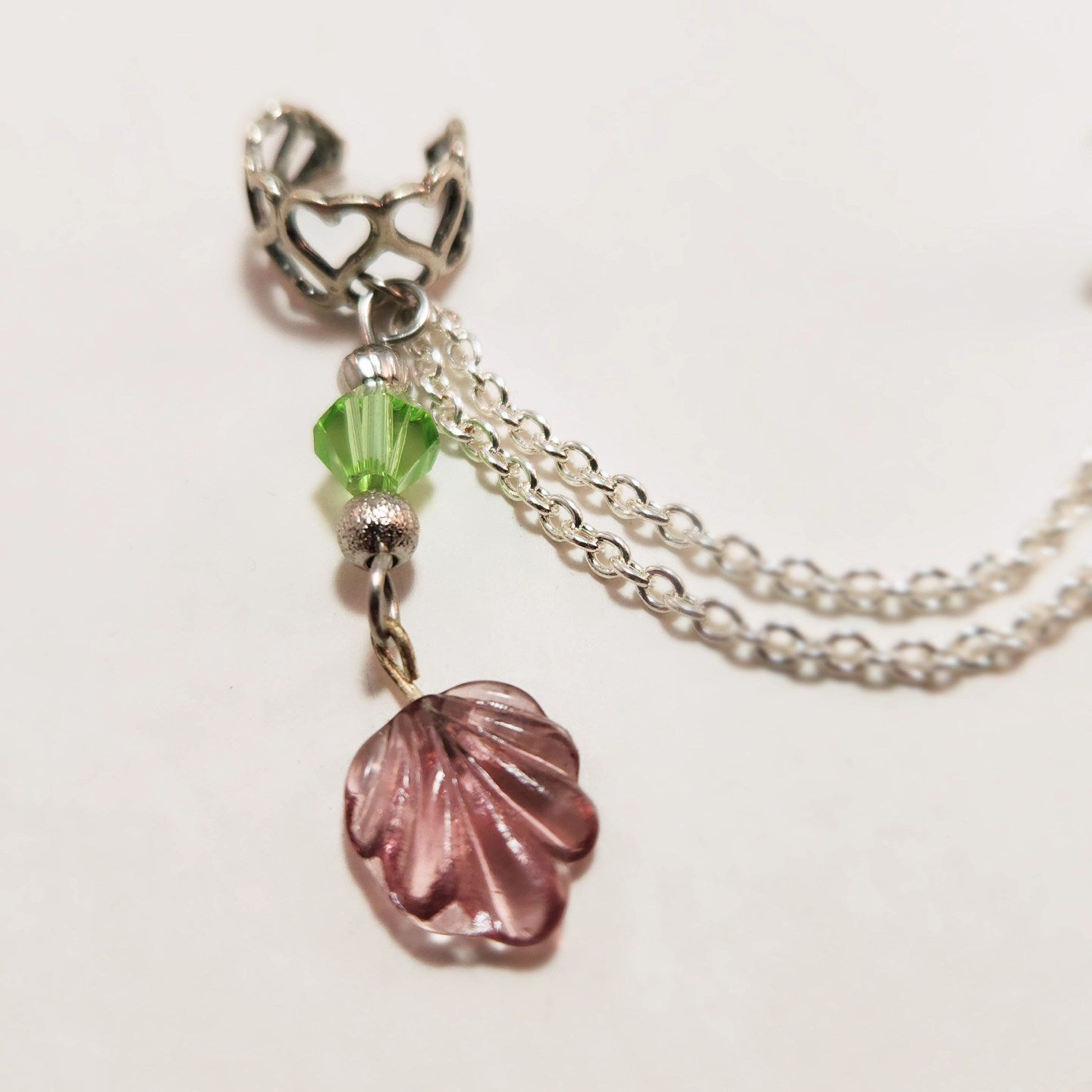 Floral Fairy Chain Ear Cuff