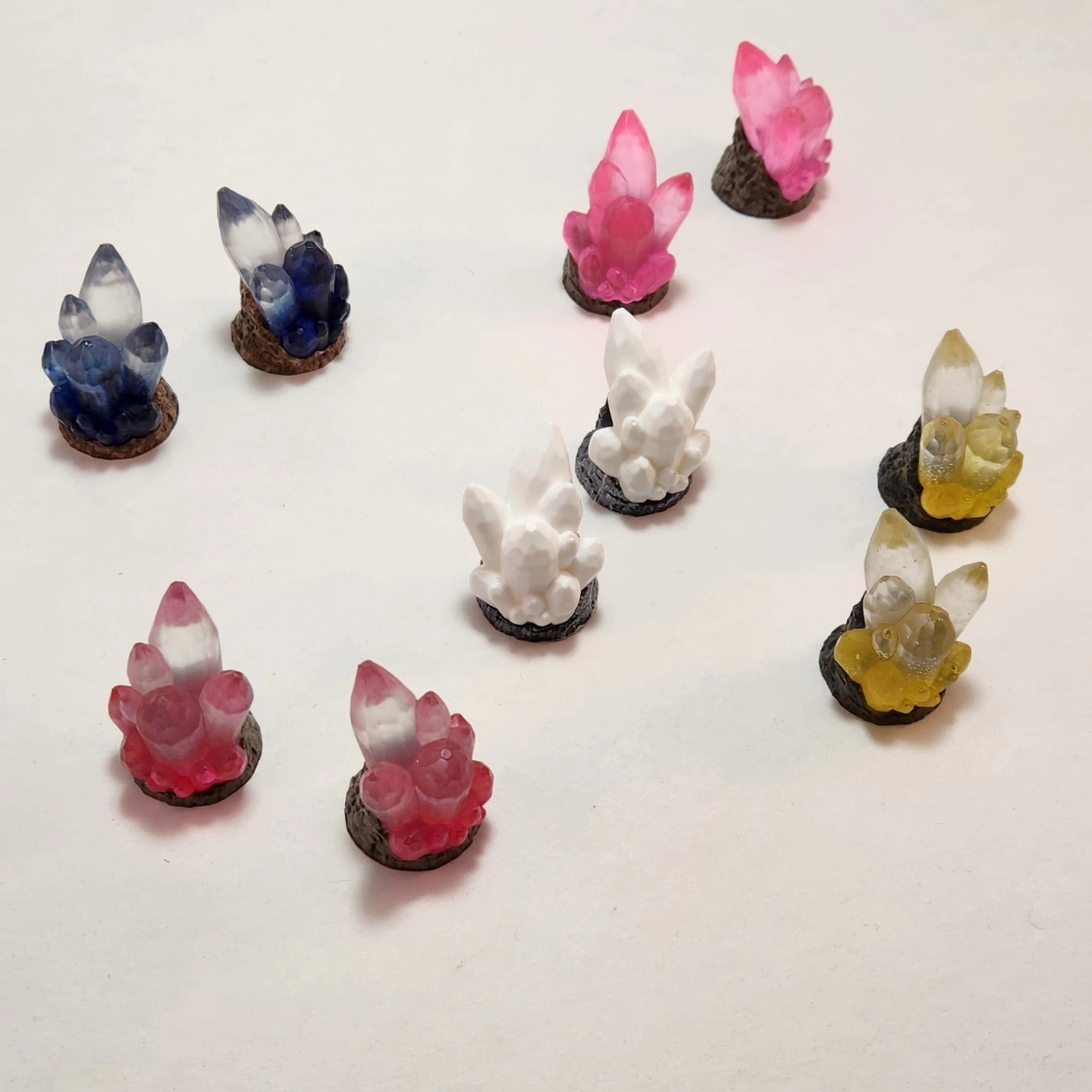 Assorted Aradani Resin Glue-on Horns - Crystal Horns