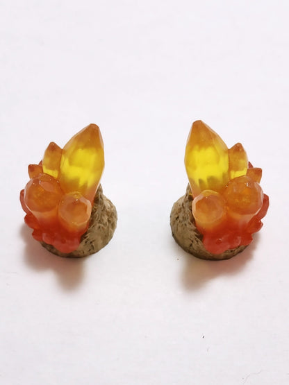 Assorted Aradani Resin Glue-on Horns - Crystal