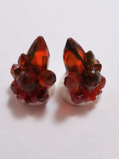 Assorted Aradani Resin Glue-on Horns - Crystal