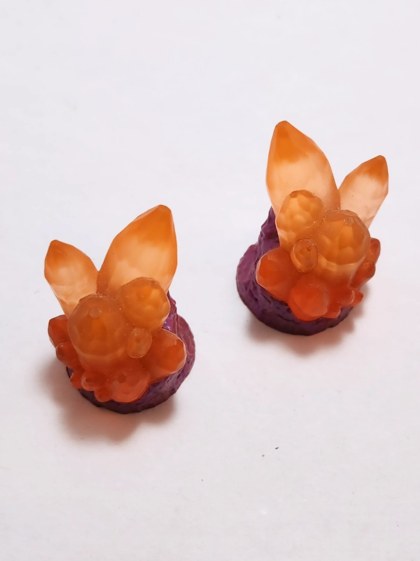 Assorted Aradani Resin Glue-on Horns - Crystal