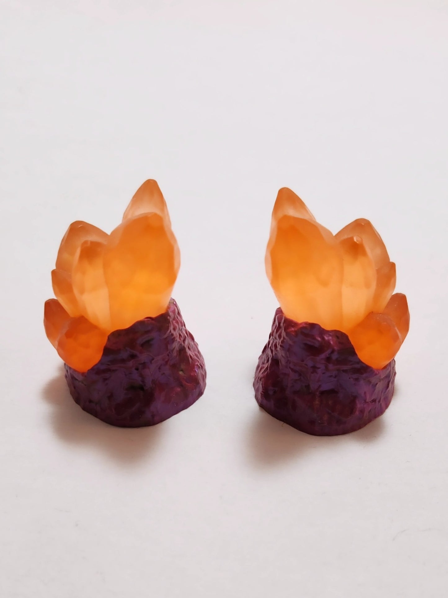 Assorted Aradani Resin Glue-on Horns - Crystal