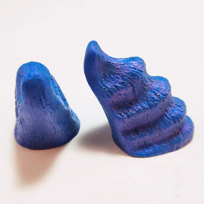 Assorted Aradani Resin Glue-on Horns - Magical Teal and Purple