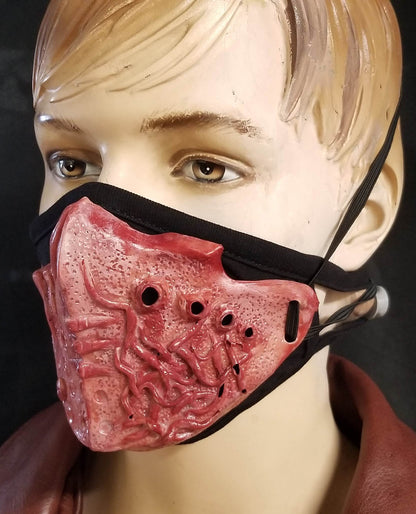 Biomorphic Mask covering - Pallid Flesh
