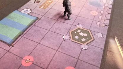 Map - Cyberpunk Market (13x19)