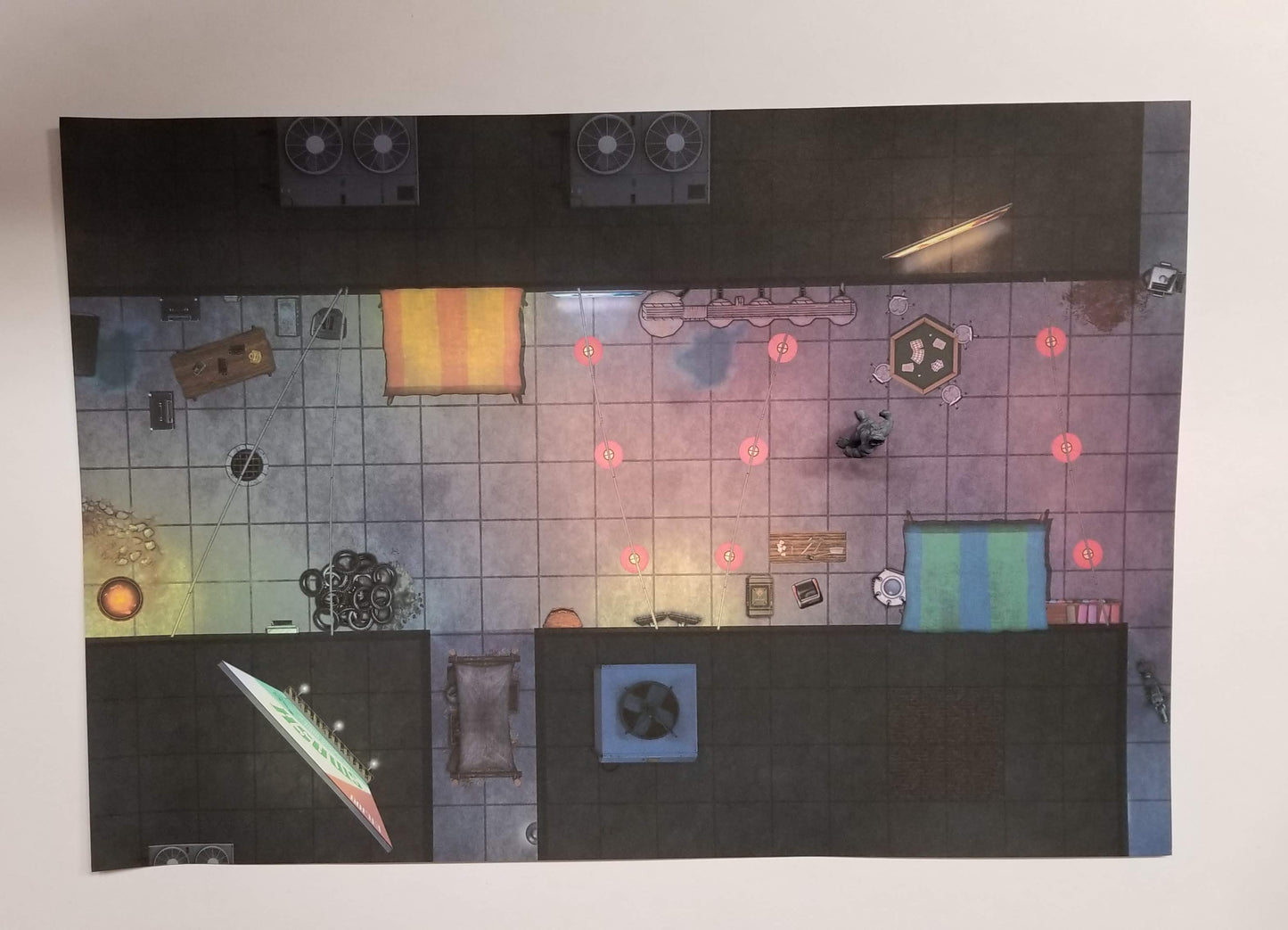 Map - Cyberpunk Market (13x19)