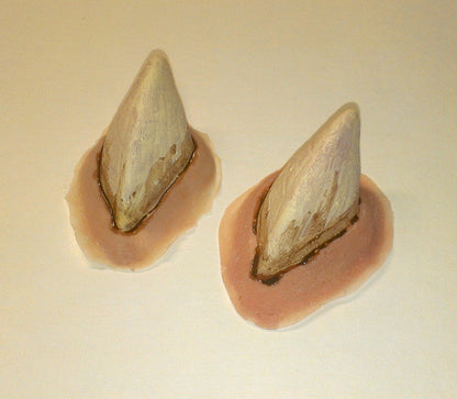 Bone Demon Horns aged bone