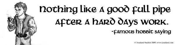 Hobbit (original) Bumper Sticker