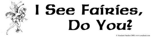 Fairies Bumper Sticker