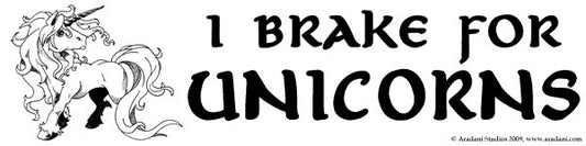 Unicorn Bumper Sticker