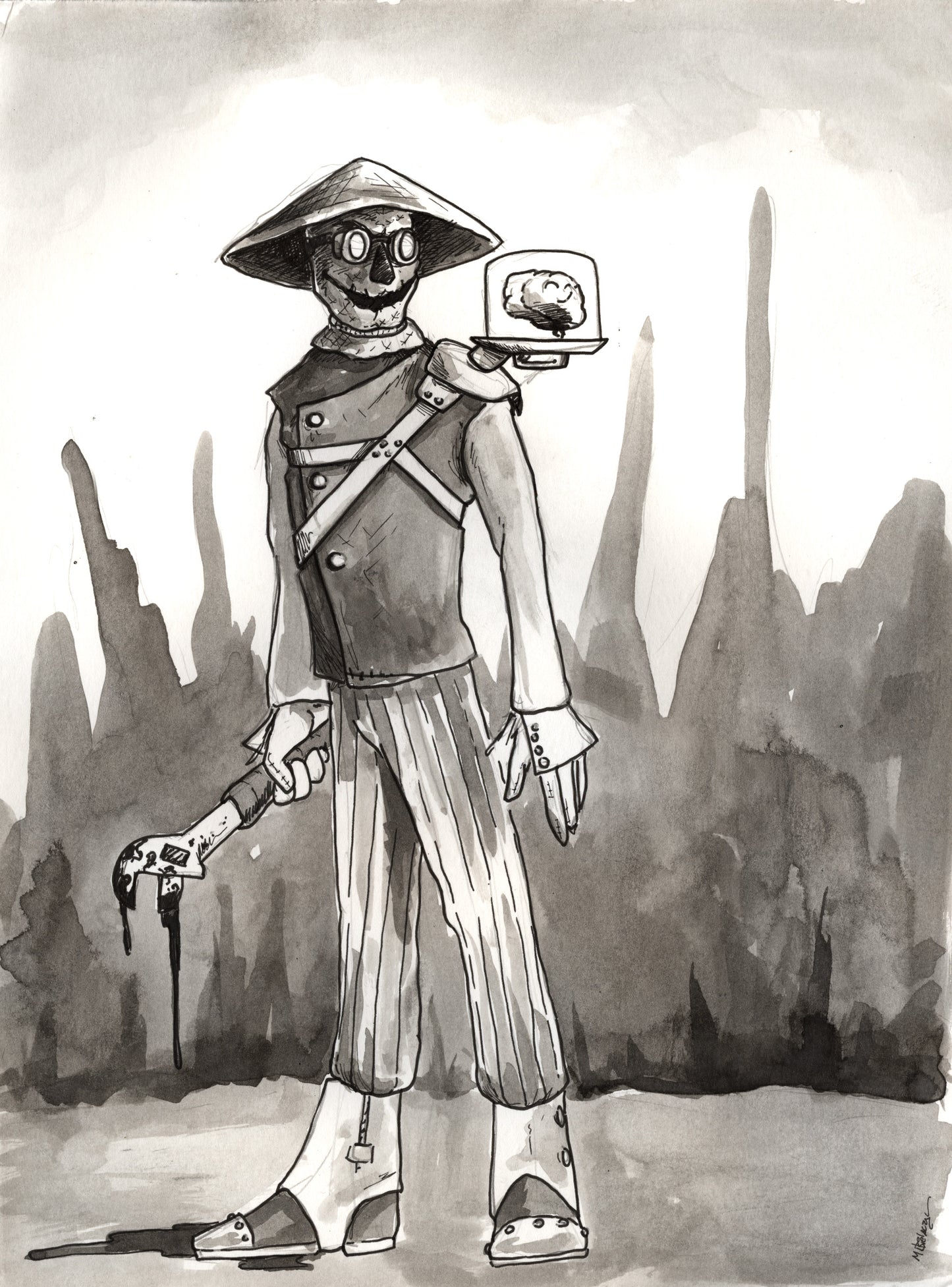 Wizard of Oz - Horror Scarecrow